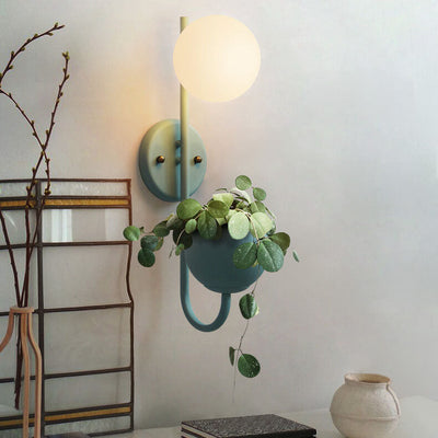 Delira Wandlamp Sphere met Opbergvak