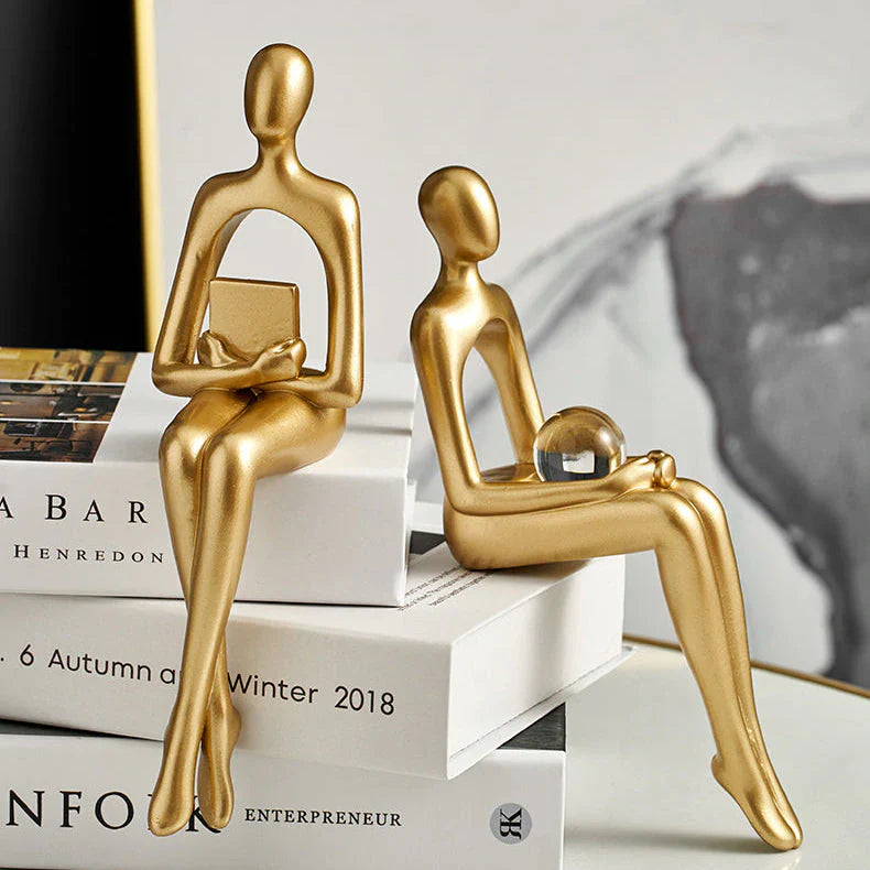 Delira Beeld Abstract Boekenplankdecoratie