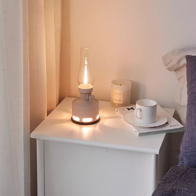 Delira Tafellamp Vintage LED Lantaarn Oplaadbaar