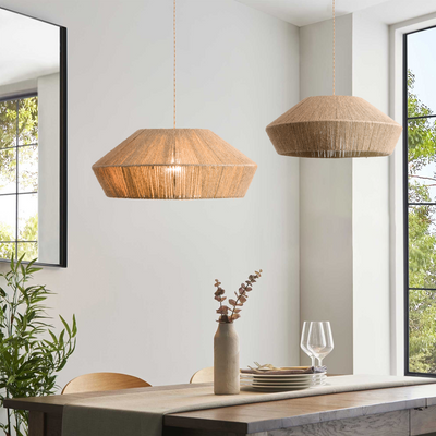 Delira Hanglamp Touw Natuurlijke Look