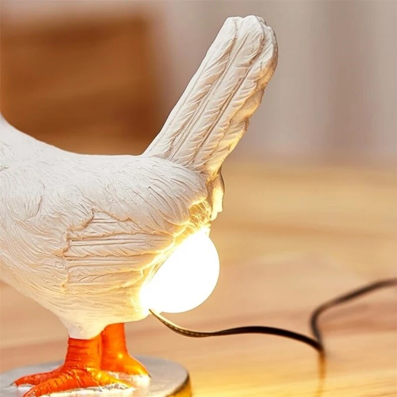 Delira Tafellamp Kipfiguur