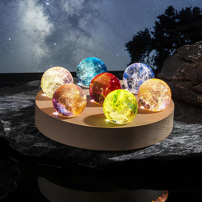 Delira Lichtobject Kristallen Galaxieën Set