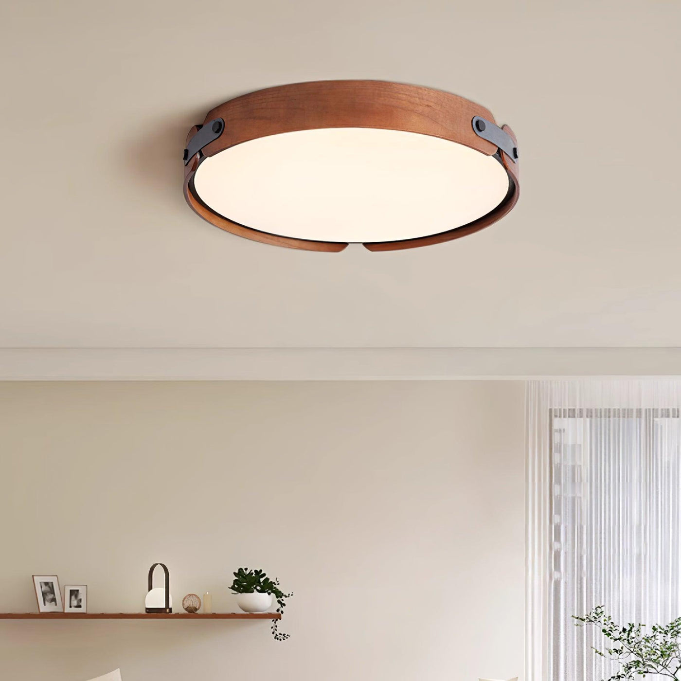 Delira Plafondlamp Wabi-sabi Houtdesign