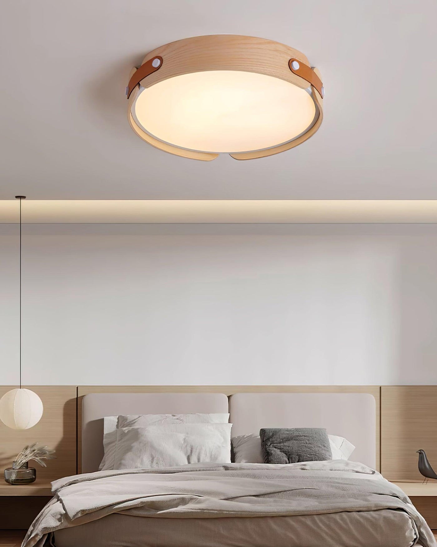 Delira Plafondlamp Wabi-sabi Houtdesign