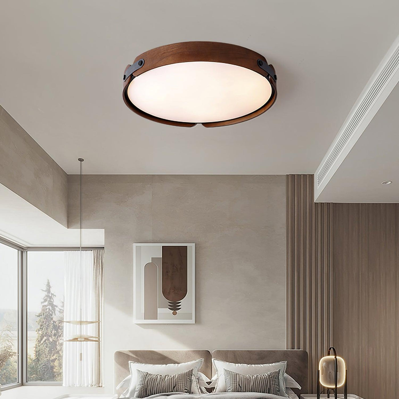 Delira Plafondlamp Wabi-sabi Houtdesign