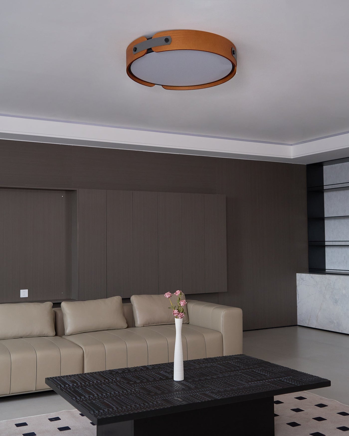 Delira Plafondlamp Wabi-sabi Houtdesign
