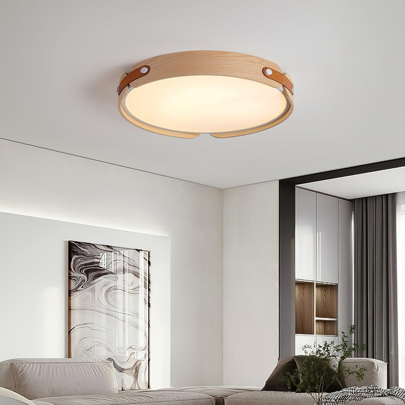Delira Plafondlamp Wabi-sabi Houtdesign
