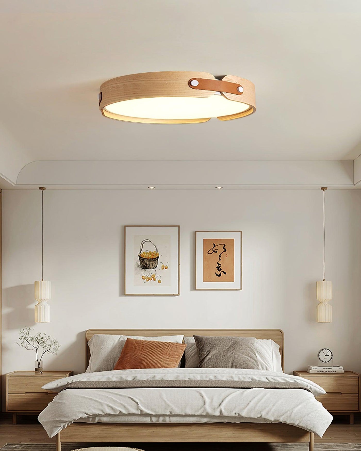 Delira Plafondlamp Wabi-sabi Houtdesign