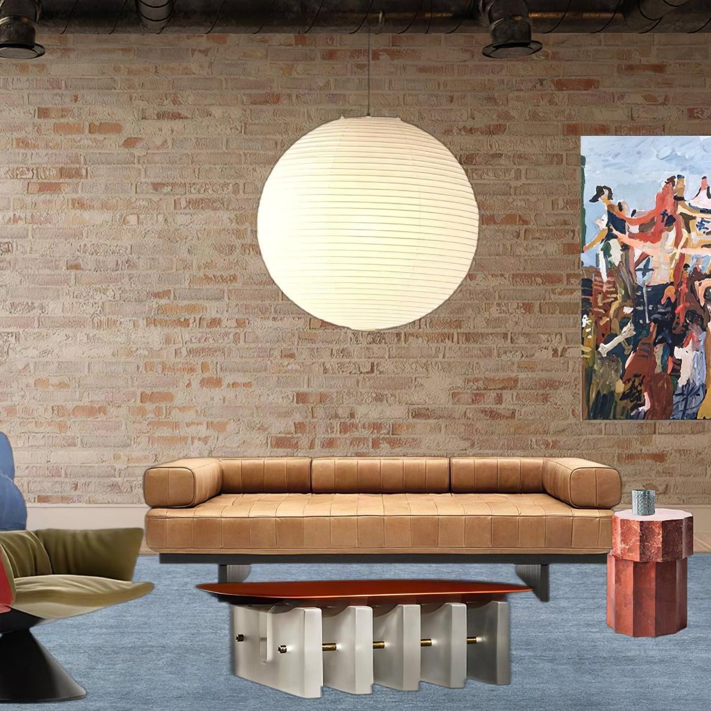 Delira Hanglamp Handgevouwen Papierdesign