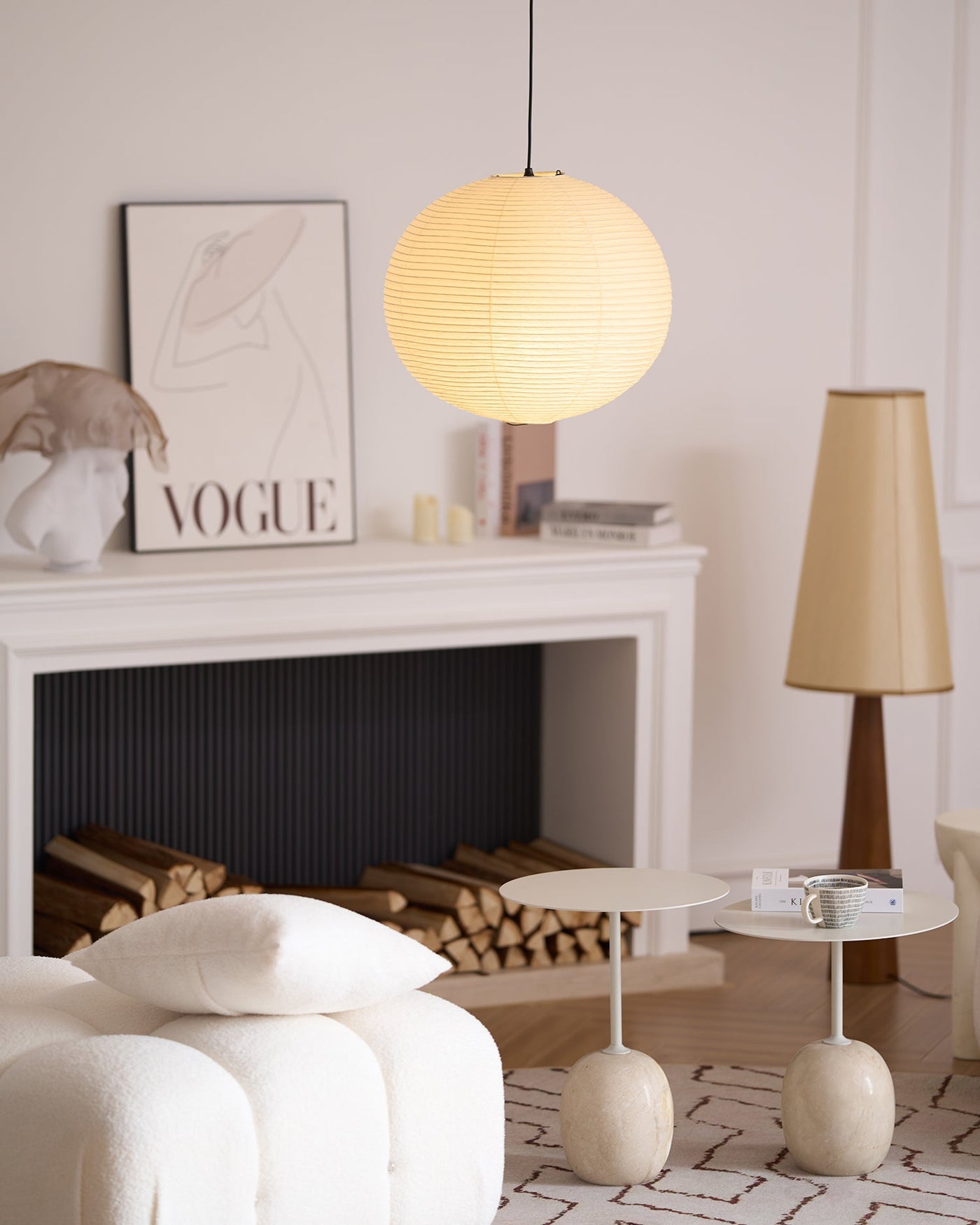 Delira Hanglamp Handgevouwen Papierdesign