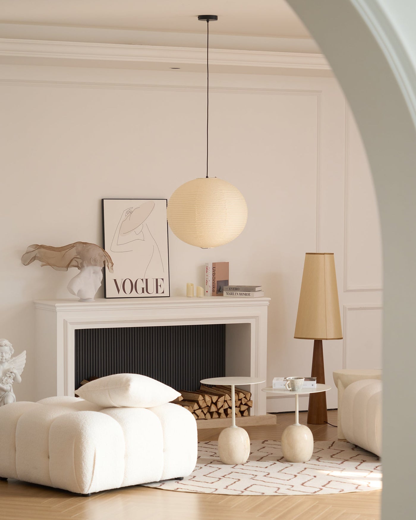 Delira Hanglamp Handgevouwen Papierdesign