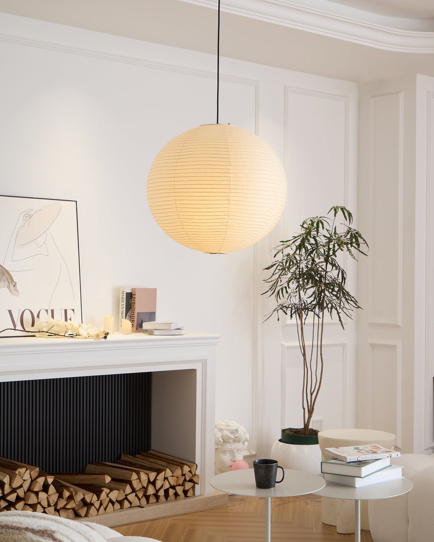 Delira Hanglamp Handgevouwen Papierdesign