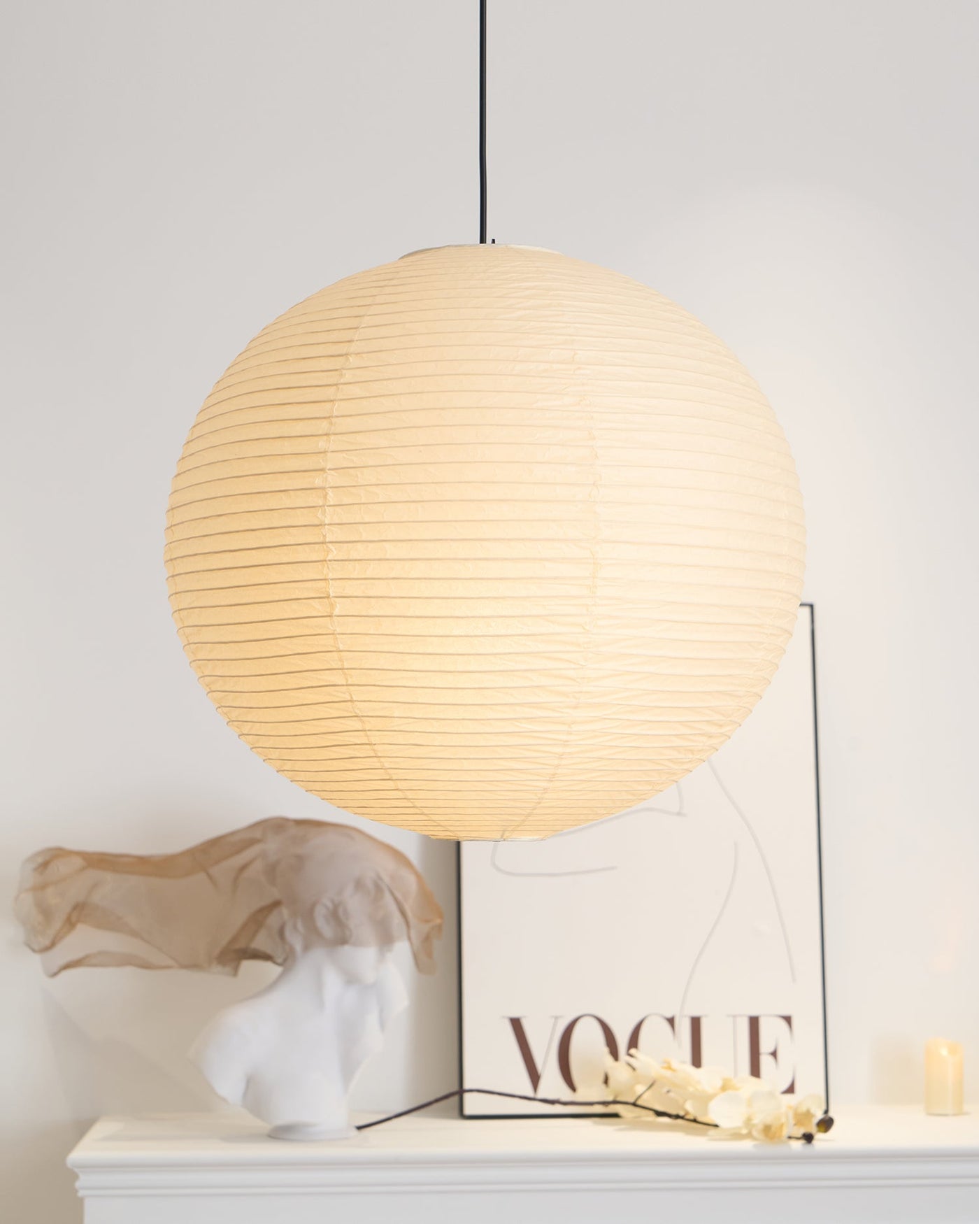Delira Hanglamp Handgevouwen Papierdesign