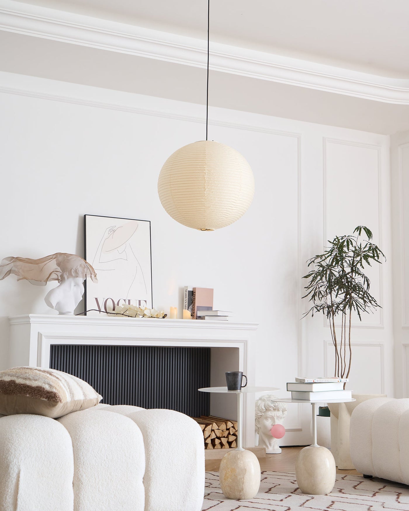 Delira Hanglamp Handgevouwen Papierdesign