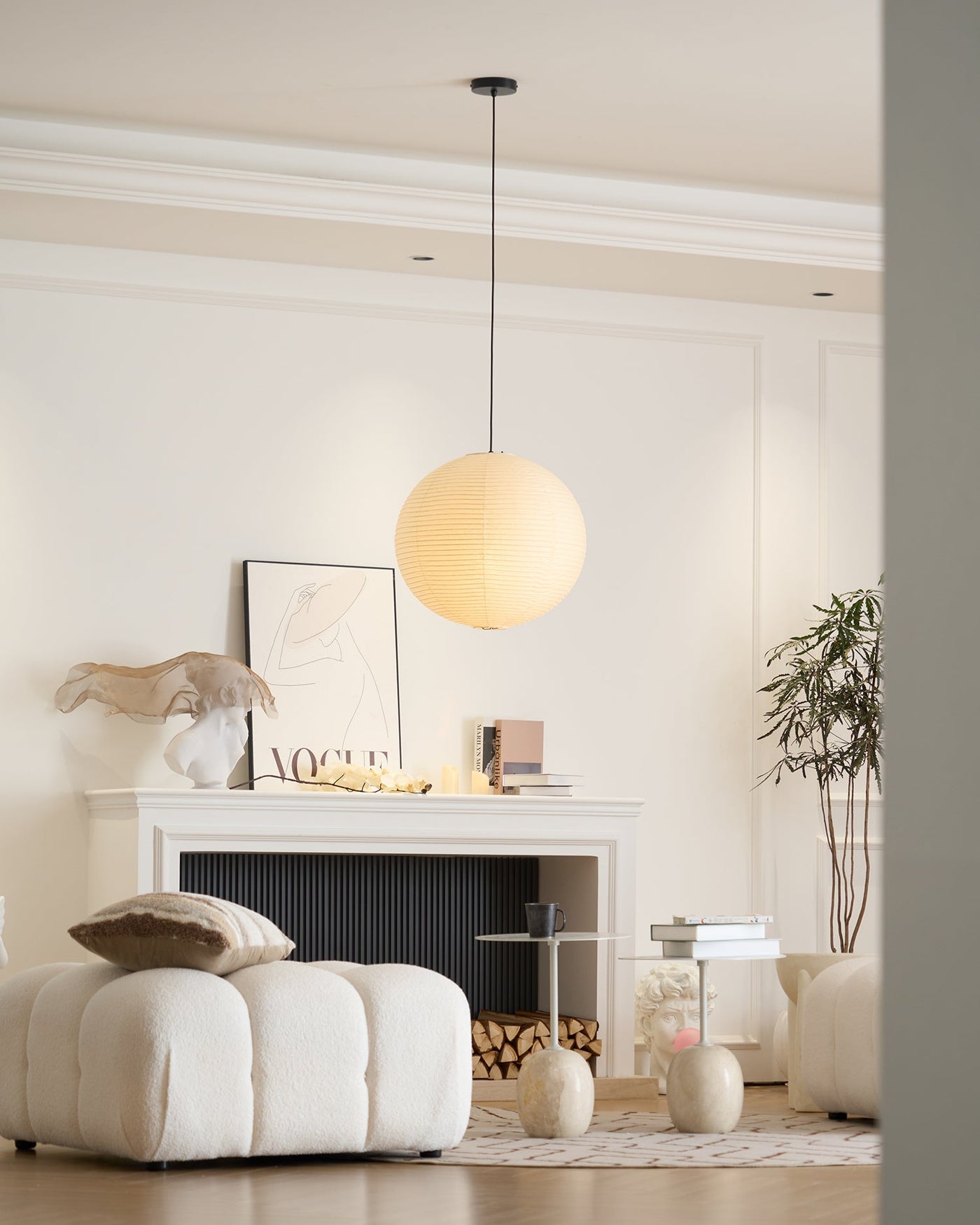 Delira Hanglamp Handgevouwen Papierdesign