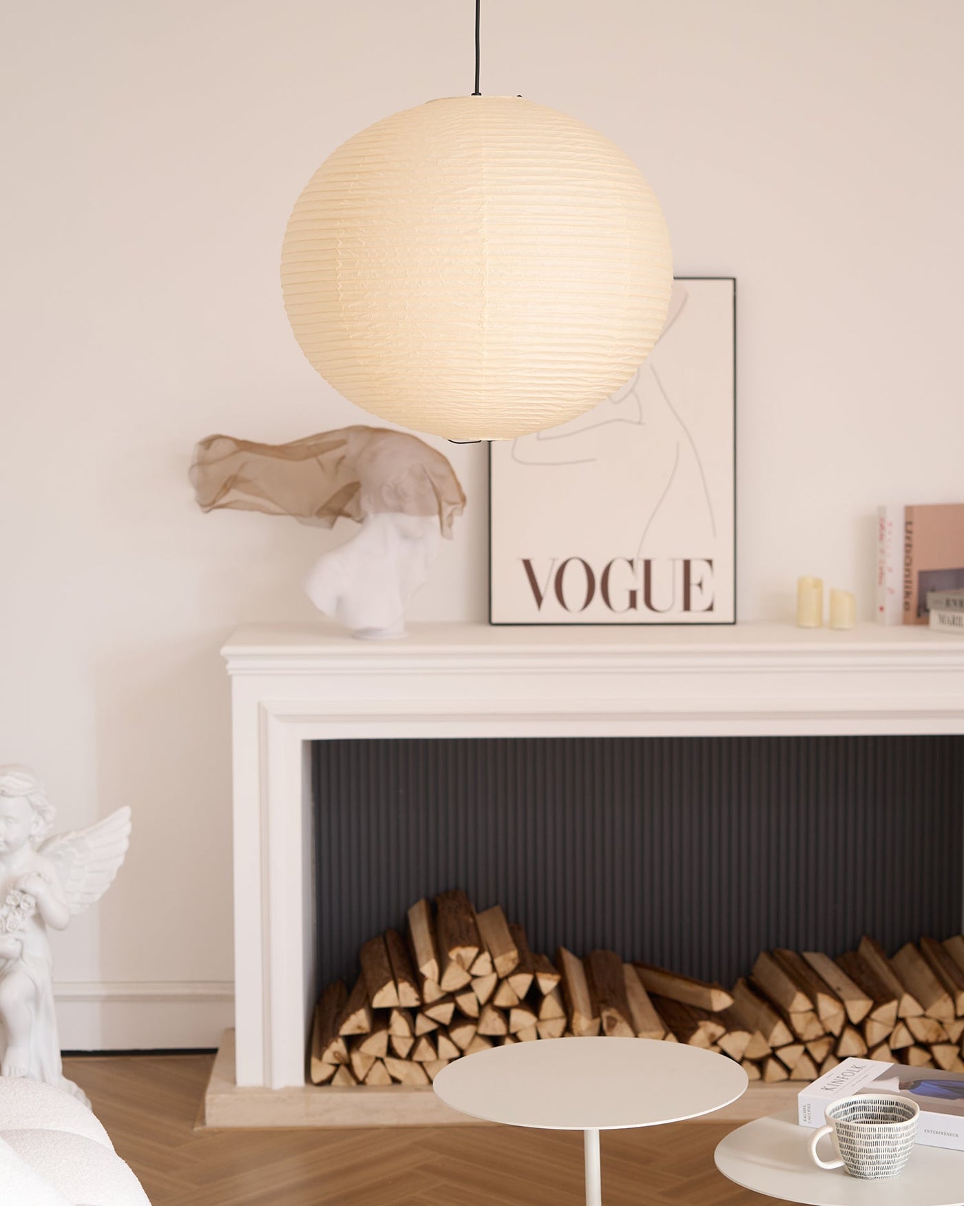 Delira Hanglamp Handgevouwen Papierdesign