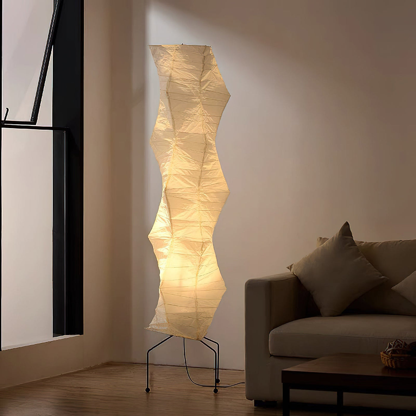 Delira Vloerlamp Japans Lichtontwerp