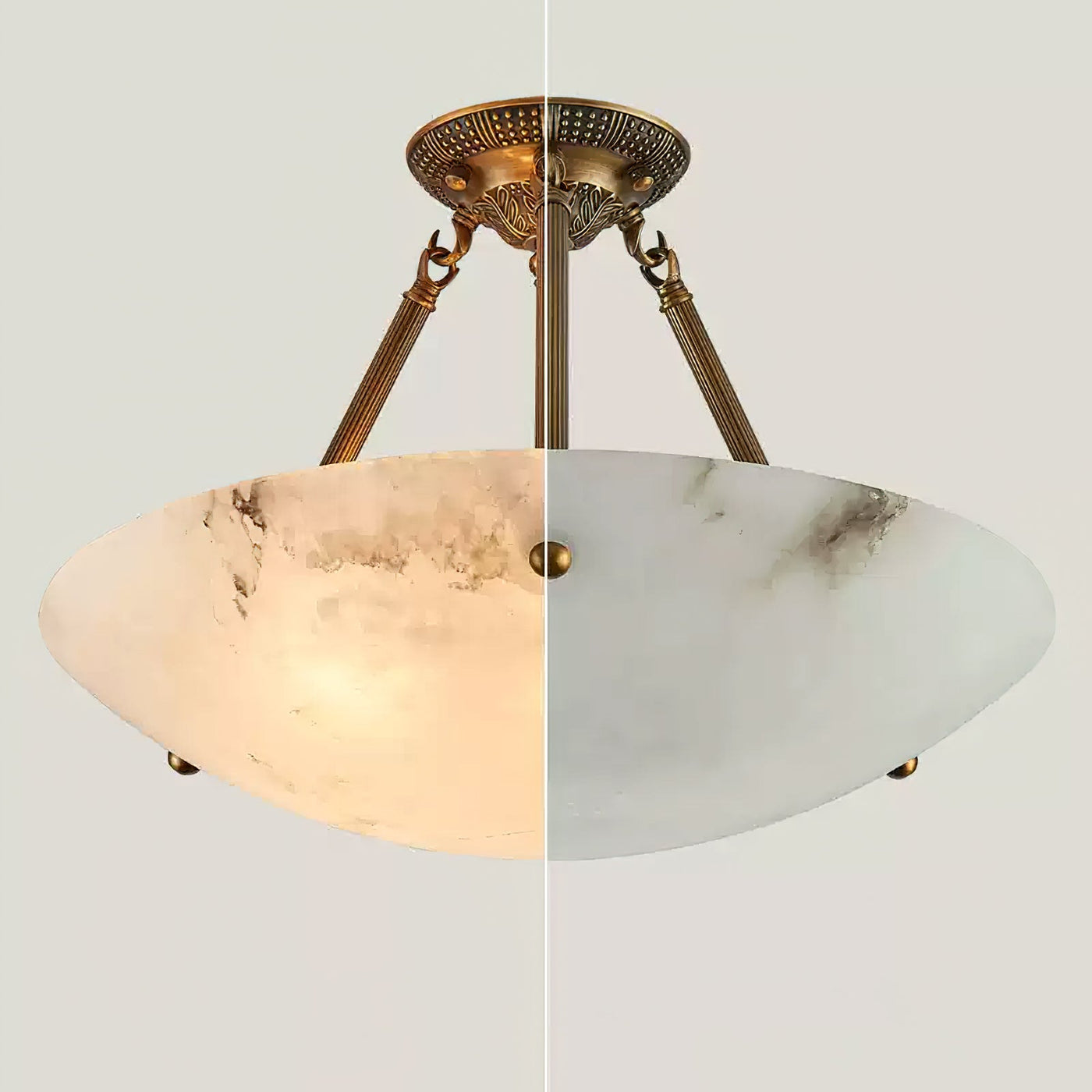 Delira Plafondlamp Albasten Schaal