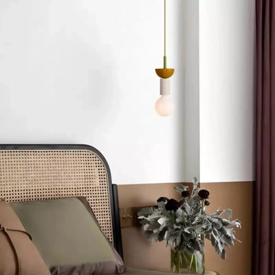 Delira Hanglamp Hout Geometrisch Multicolor