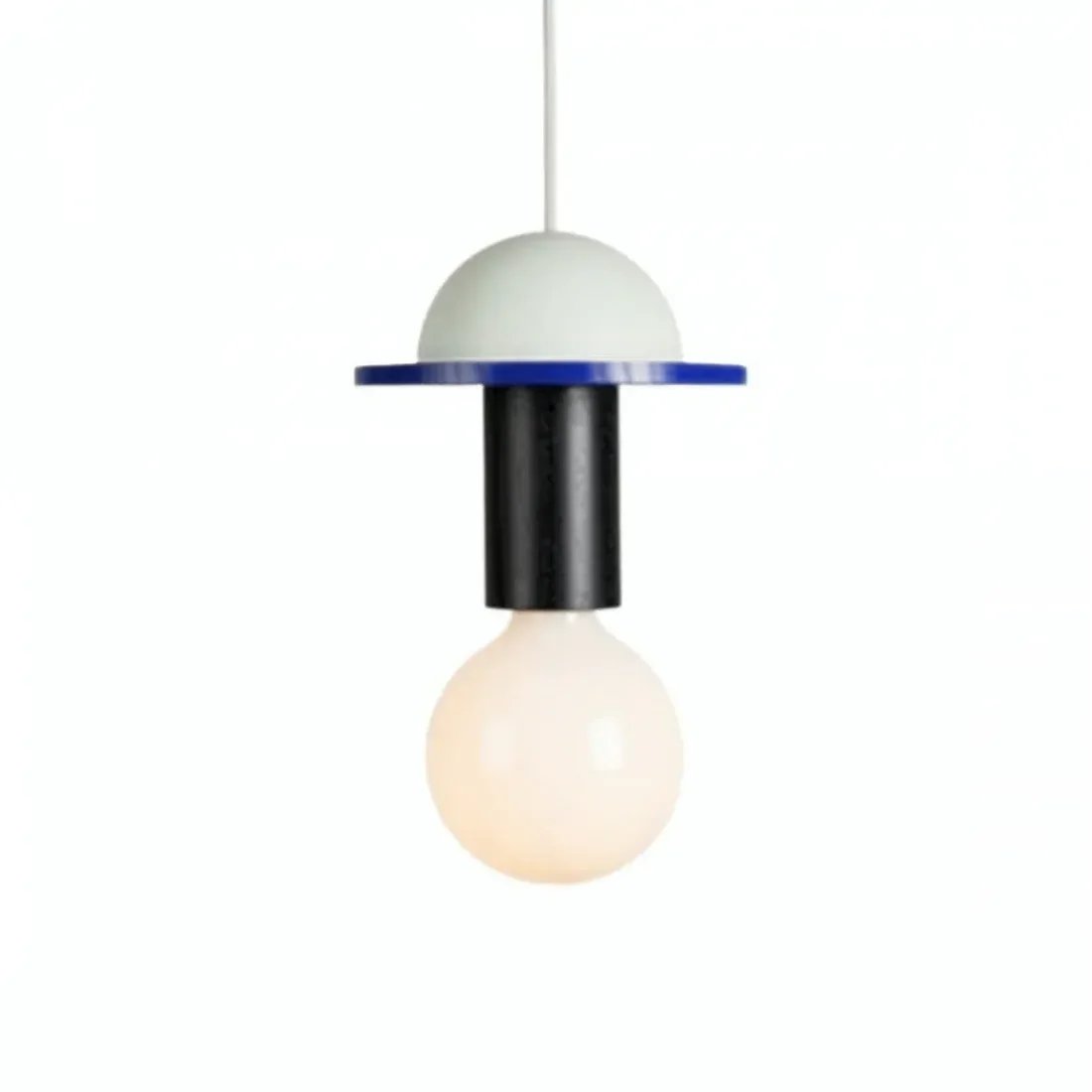 Delira Hanglamp Hout Geometrisch Multicolor
