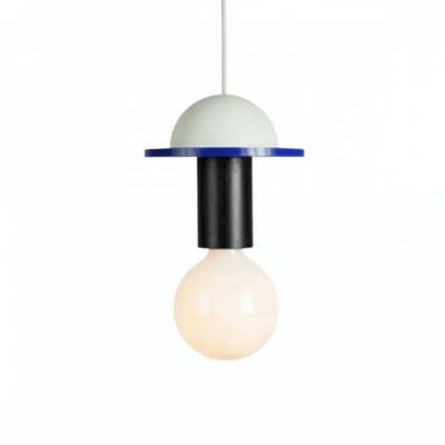 Delira Hanglamp Hout Geometrisch Multicolor