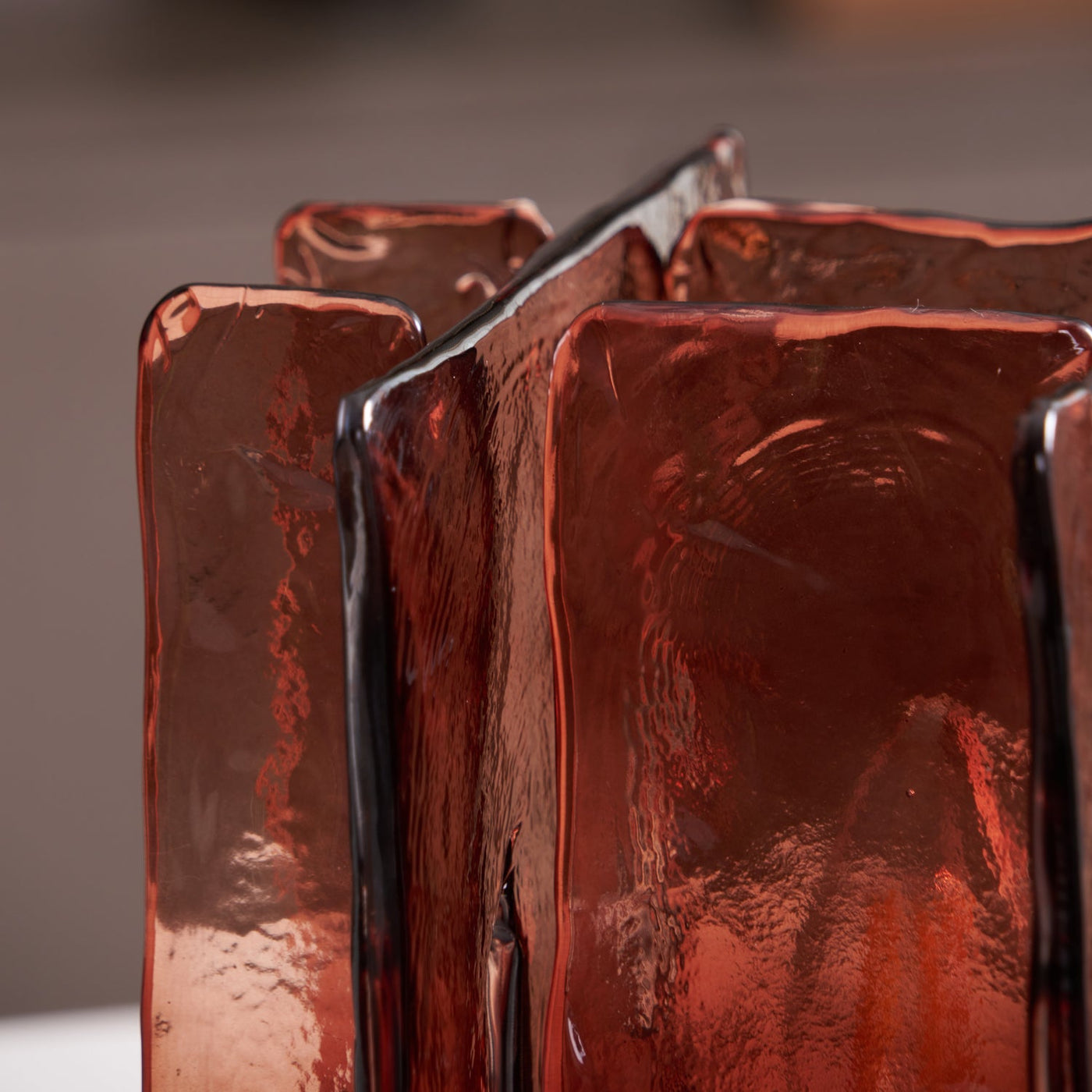 Delira Tafellamp Met Amberkleurig Glas