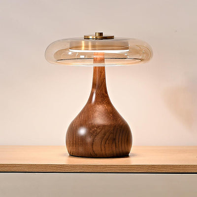 Delira Tafellamp Glas Met Warme Gloed