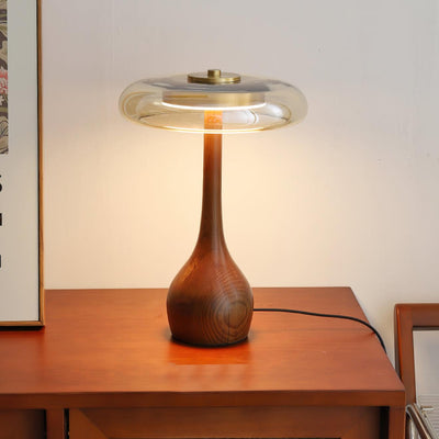 Delira Tafellamp Glas Met Warme Gloed