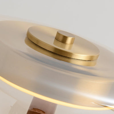 Delira Tafellamp Glas Met Warme Gloed