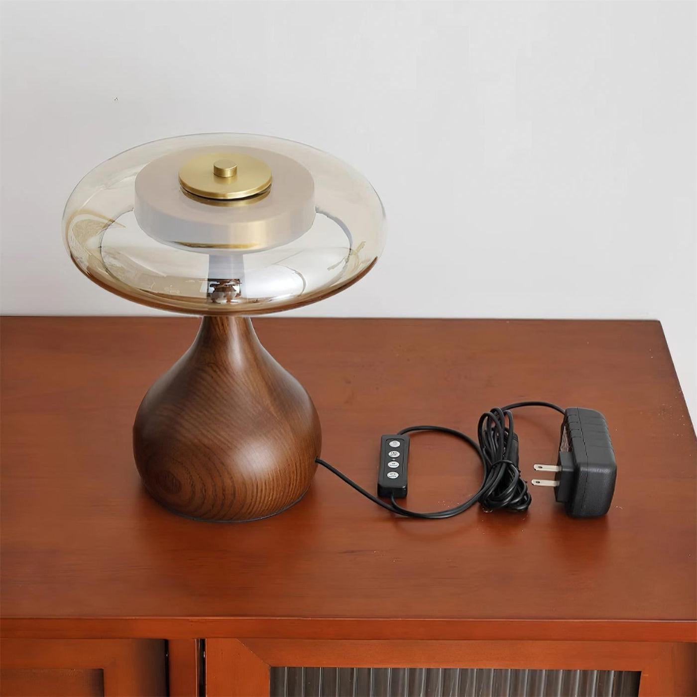 Delira Tafellamp Glas Met Warme Gloed