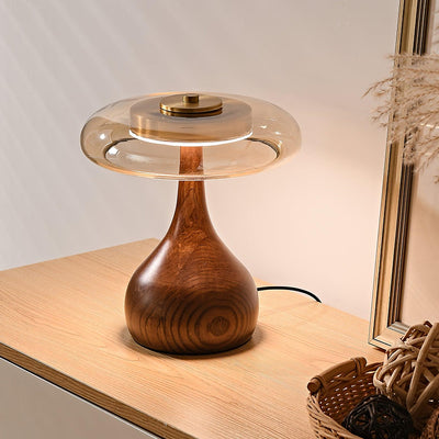 Delira Tafellamp Glas Met Warme Gloed