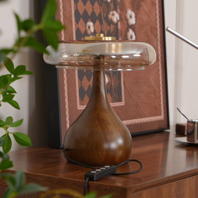 Delira Tafellamp Glas Met Warme Gloed