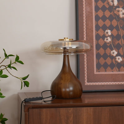 Delira Tafellamp Glas Met Warme Gloed