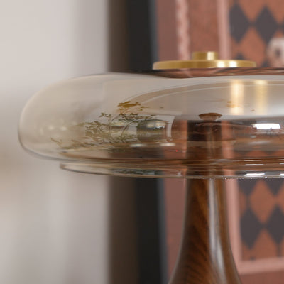 Delira Tafellamp Glas Met Warme Gloed