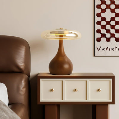 Delira Tafellamp Glas Met Warme Gloed