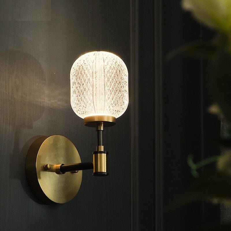 Delira Wandlamp Kristal Elegantie