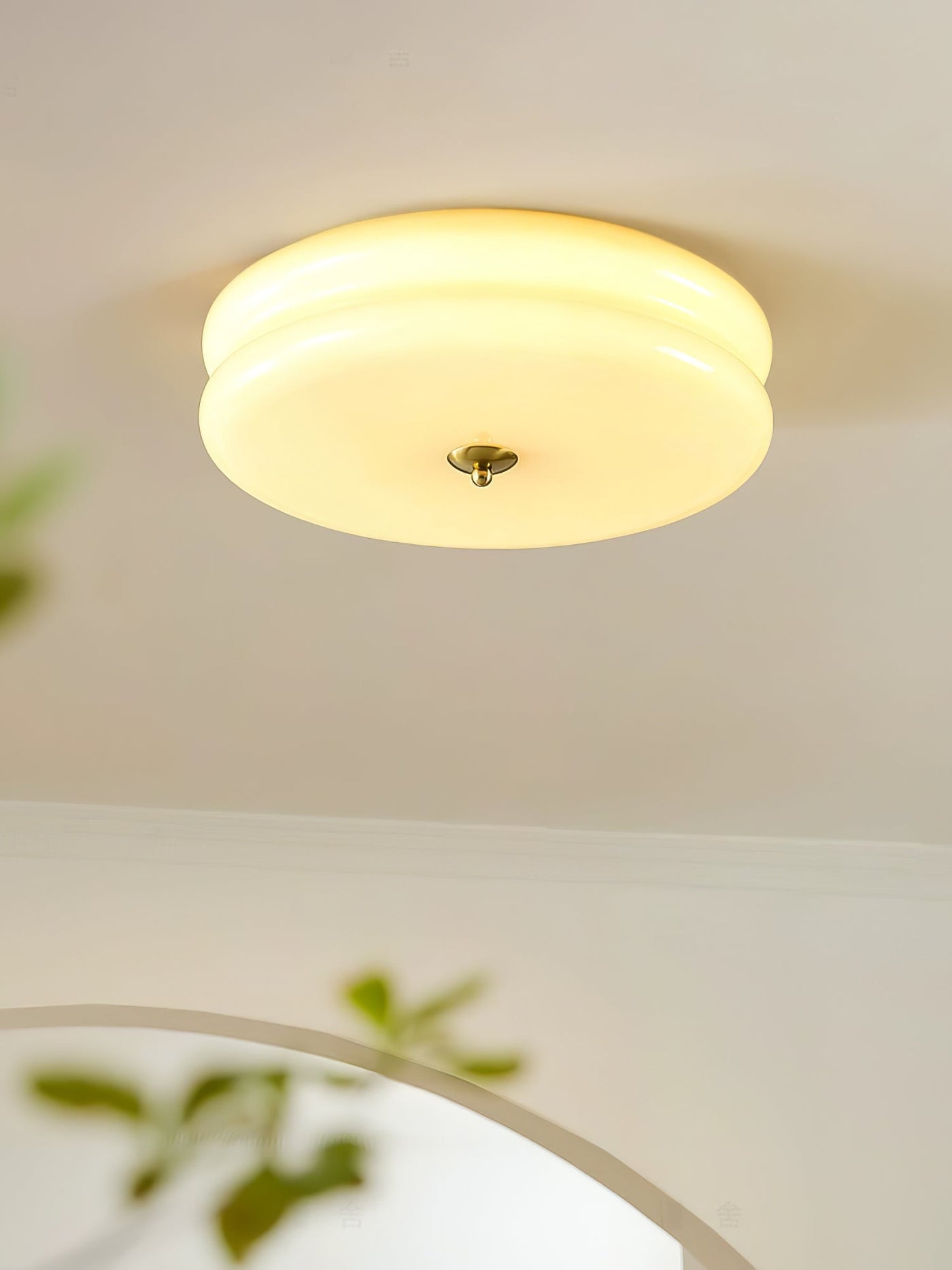 Delira Plafondlamp Glas Klassiek Design