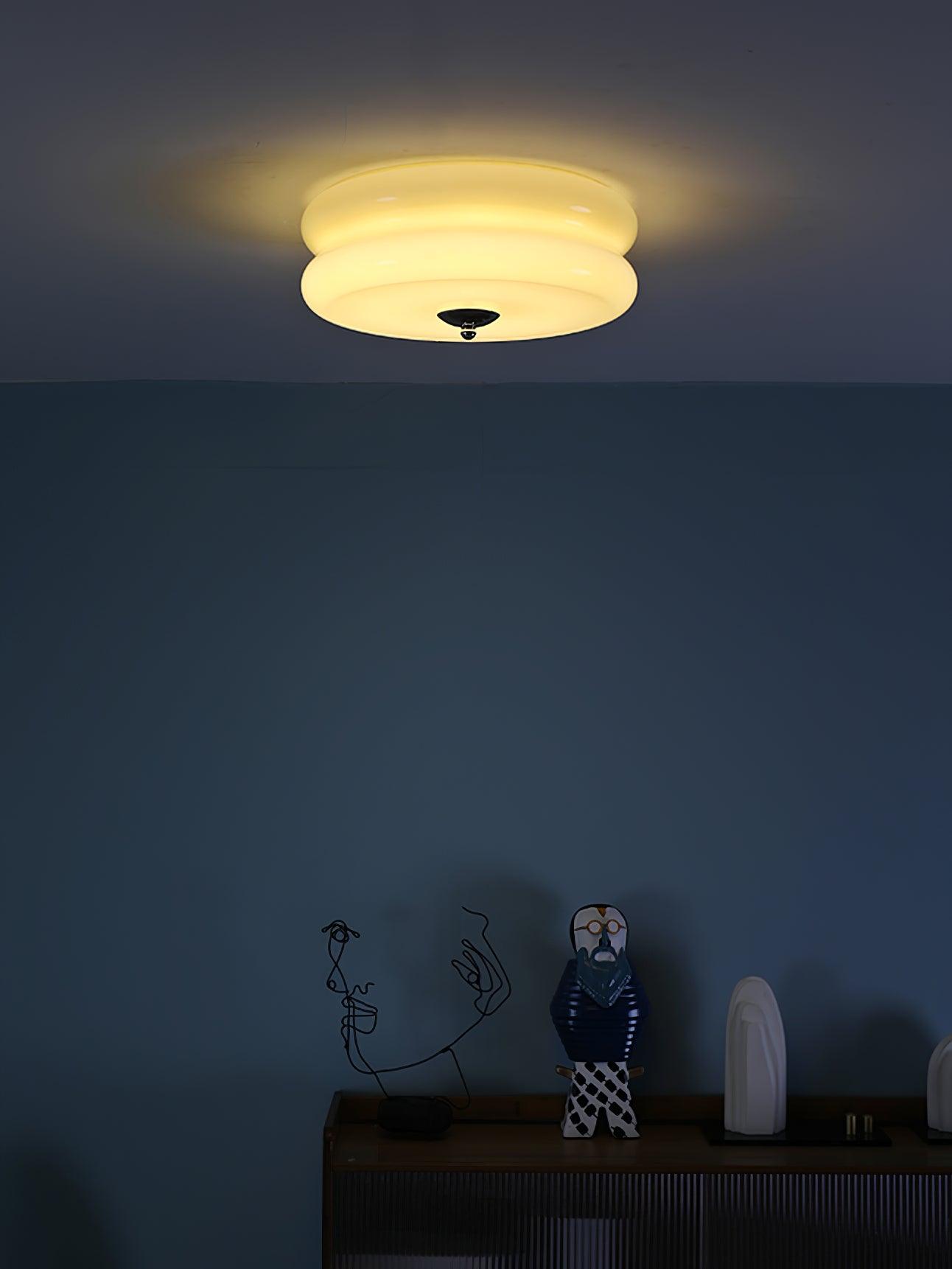 Delira Plafondlamp Glas Klassiek Design