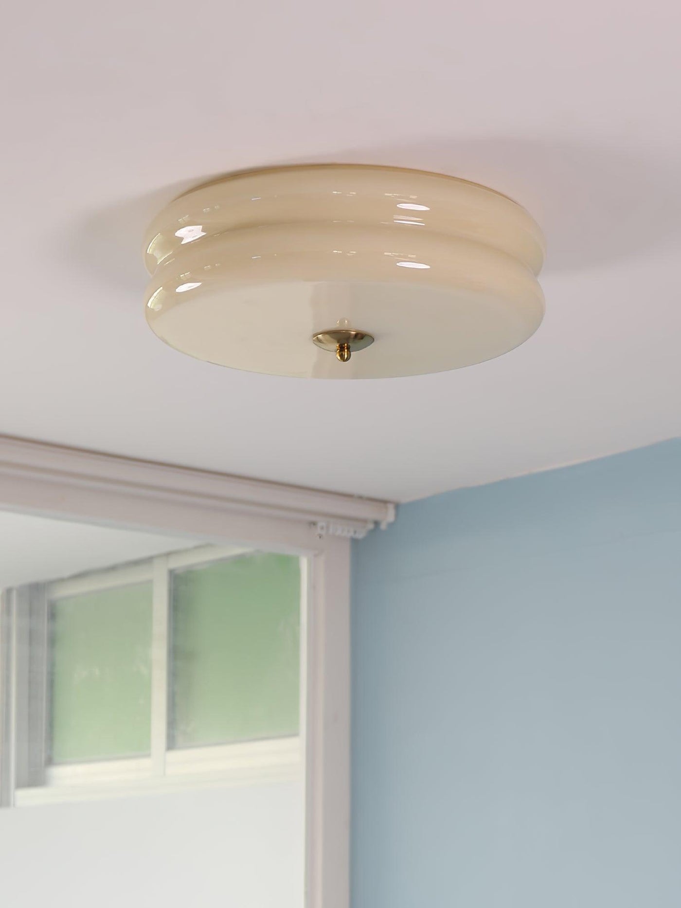 Delira Plafondlamp Glas Klassiek Design