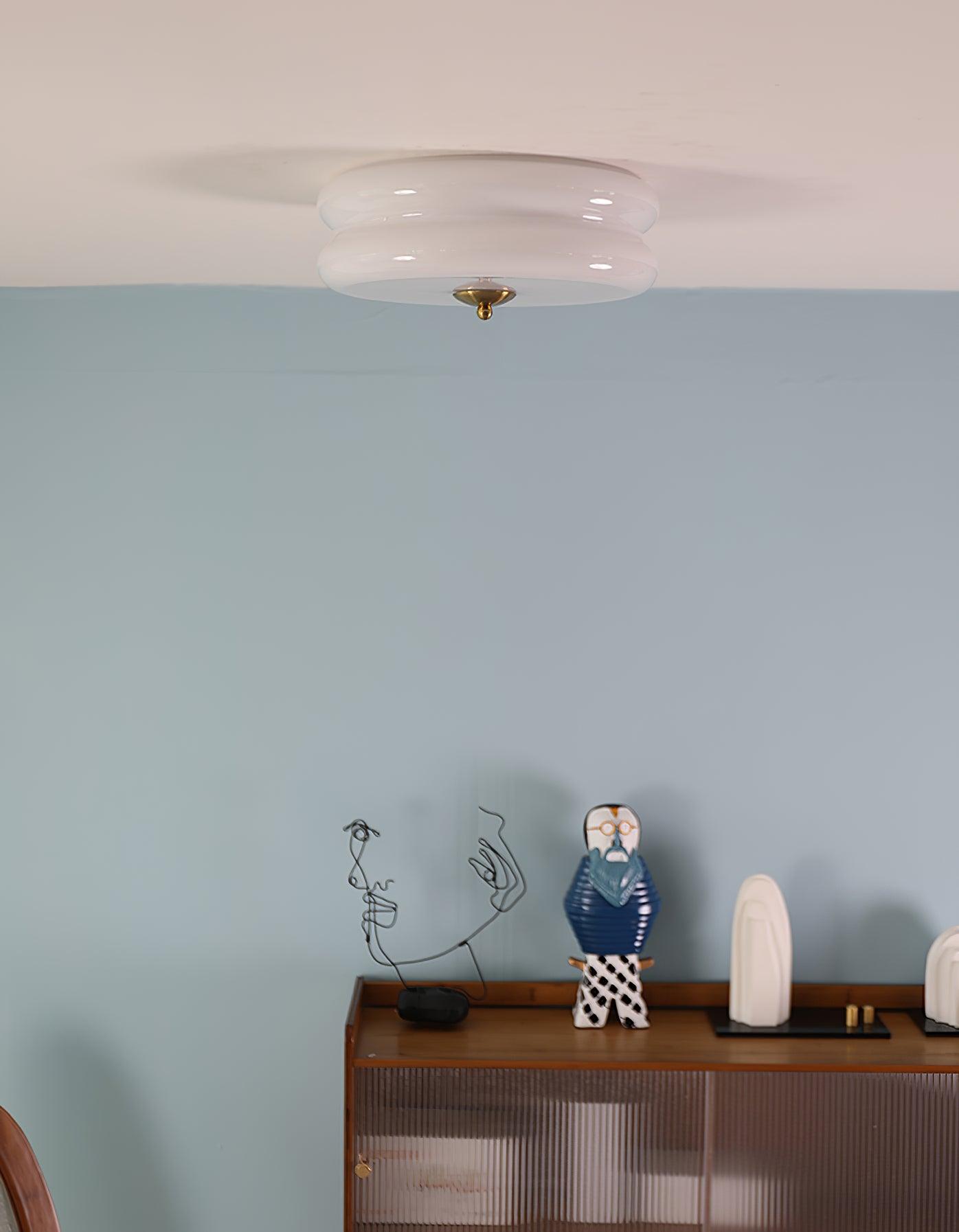 Delira Plafondlamp Glas Klassiek Design