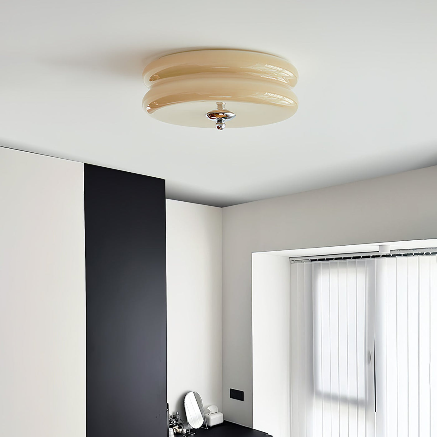 Delira Plafondlamp Glas Klassiek Design