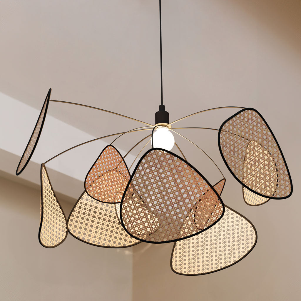 Delira Hanglamp Rotan Cannage Design