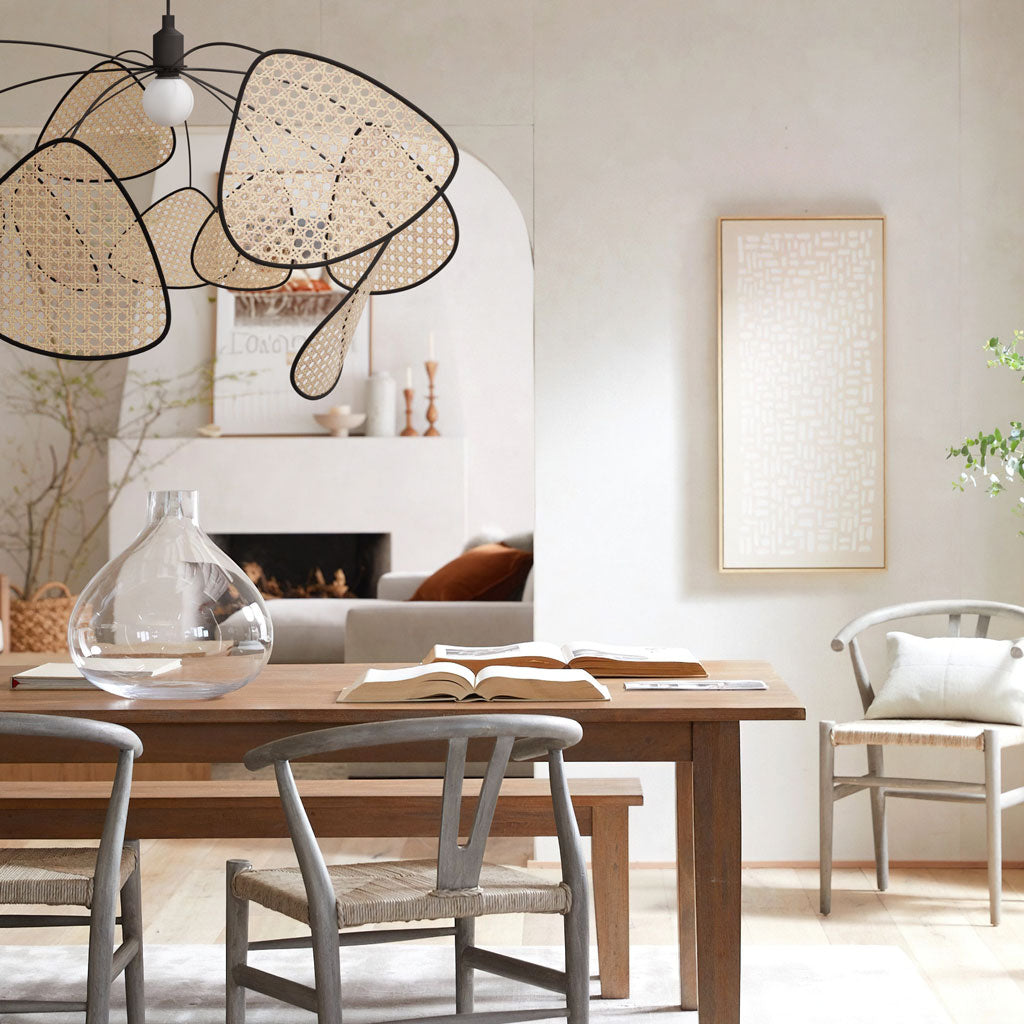 Delira Hanglamp Rotan Cannage Design