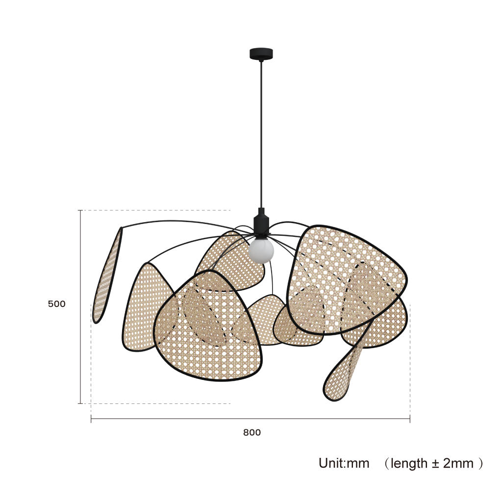 Delira Hanglamp Rotan Cannage Design