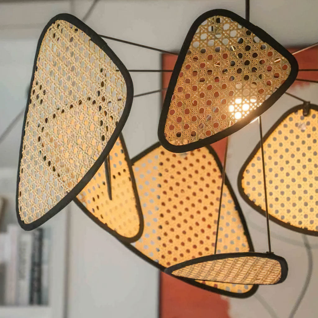 Delira Hanglamp Rotan Cannage Design