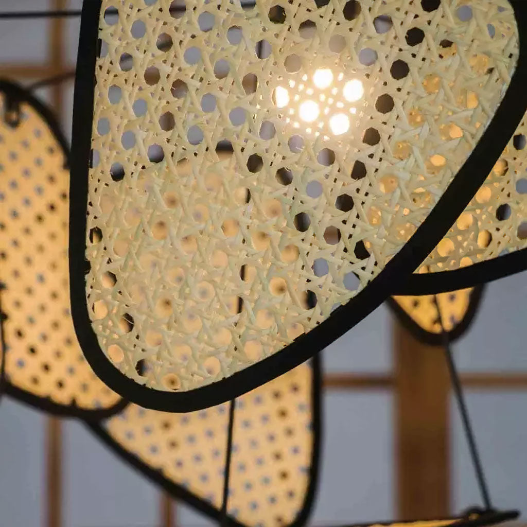 Delira Hanglamp Rotan Cannage Design