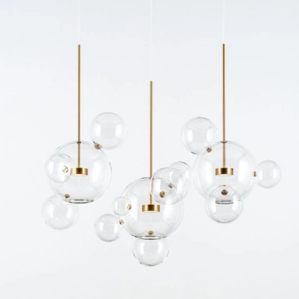 Delira Hanglamp Glas Bellenvorm Design