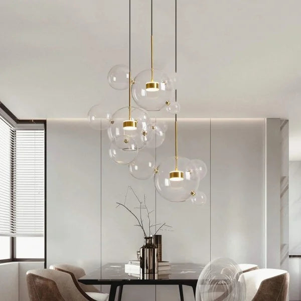 Delira Hanglamp Glas Bellenvorm Design