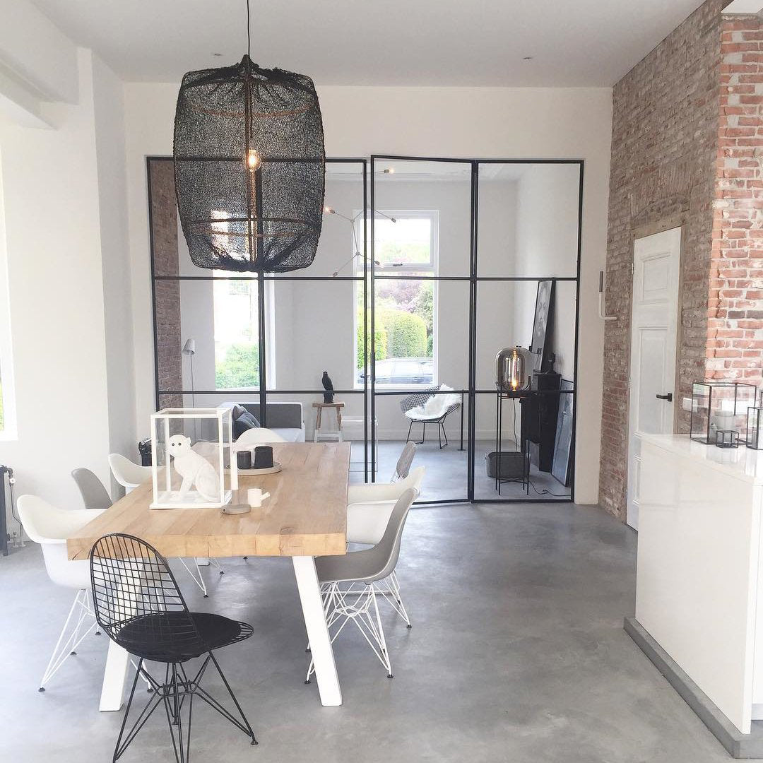 Delira Hanglamp Bamboe Met Katoenen Kap
