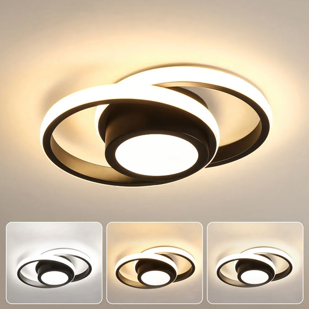 Delira Plafondlamp Minimalistisch Dubbele Ring
